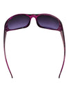 Lot of 2 Fashion Sunglasses – Purple Rhinestone-Accent & Black/Orange Geometric Arm Styles