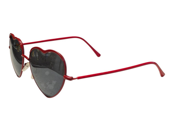 Lot of 2 Pink & Red Fashion Sunglasses – Marked as Claire’s & Heart-Shaped Style