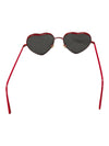 Lot of 2 Pink & Red Fashion Sunglasses – Marked as Claire’s & Heart-Shaped Style