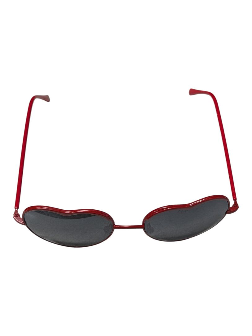 Lot of 2 Pink & Red Fashion Sunglasses – Marked as Claire’s & Heart-Shaped Style