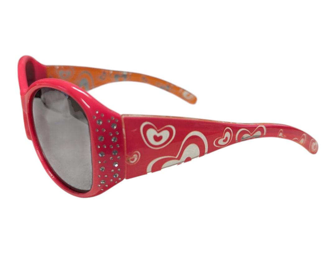 Marked as Joe Fresh Kids Pink Heart-Print Sunglasses