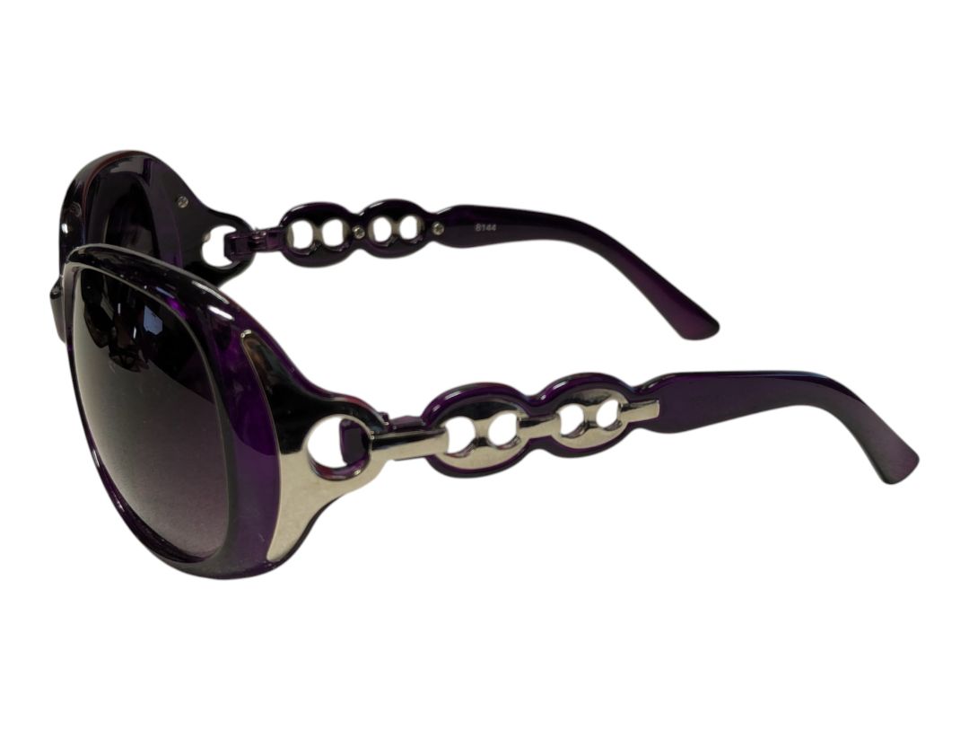 Lot of 2 Fashion Sunglasses – Purple & Brown Styles