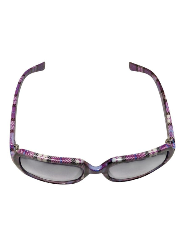 Lot of 2 Plaid Fashion Sunglasses