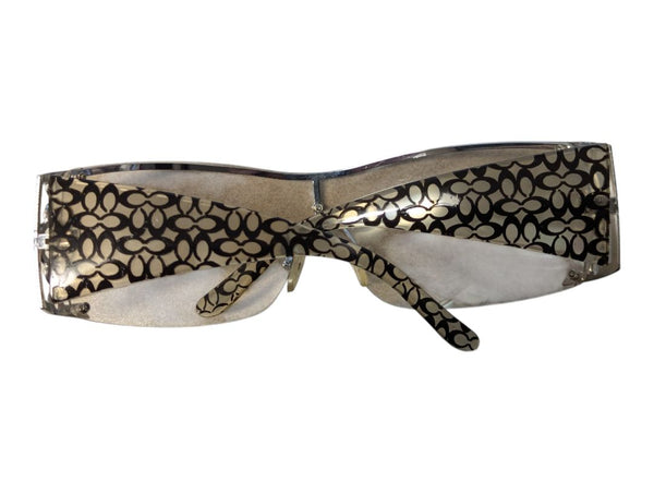 Lot of 2 Sunglasses – Marked as Coach & Unmarked Aviator-Style Pair