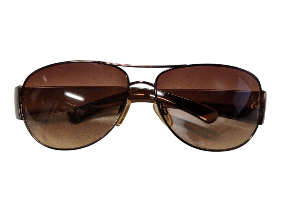 Lot of 2 Sunglasses – Marked as Coach & Unmarked Aviator-Style Pair