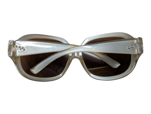 Lot of 2 Fashion Sunglasses – Pink & Pearl-Tone Frames