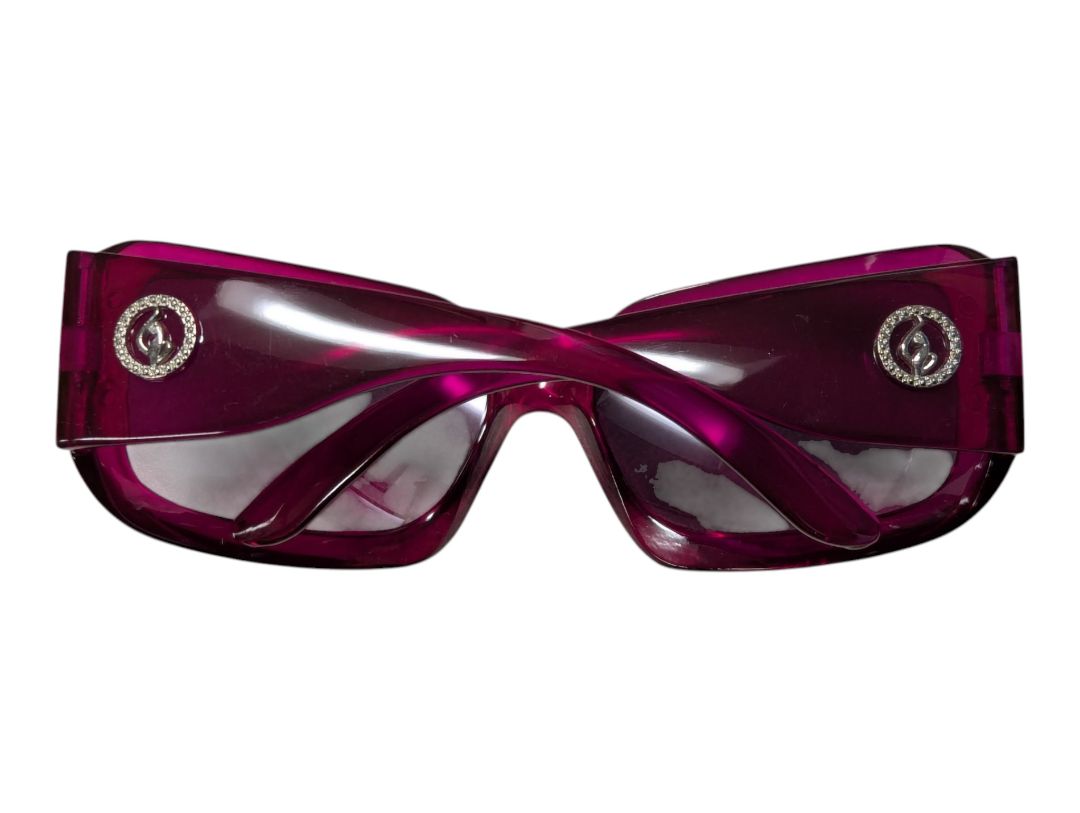 Lot of 2 Fashion Sunglasses – Pink & Pearl-Tone Frames
