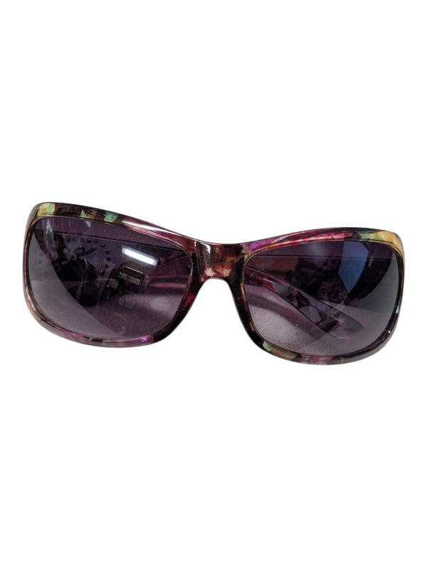 Lot of 2 Fashion Sunglasses – Red DG-Style & Floral Rhinestone Frames