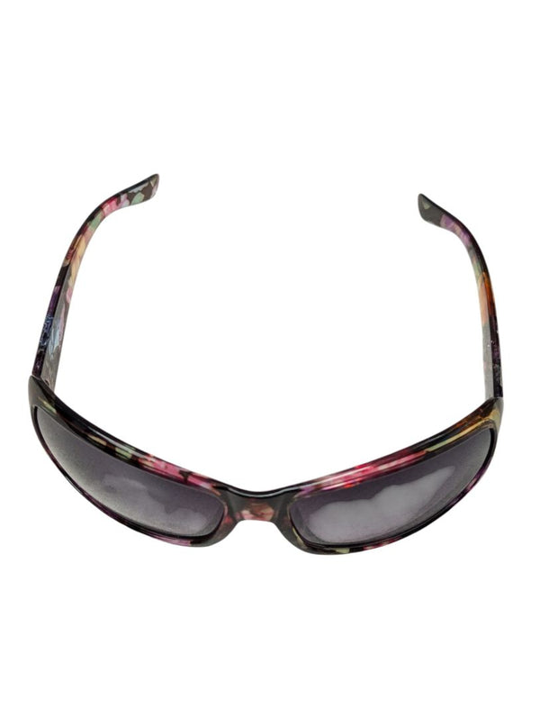 Lot of 2 Fashion Sunglasses – Red DG-Style & Floral Rhinestone Frames