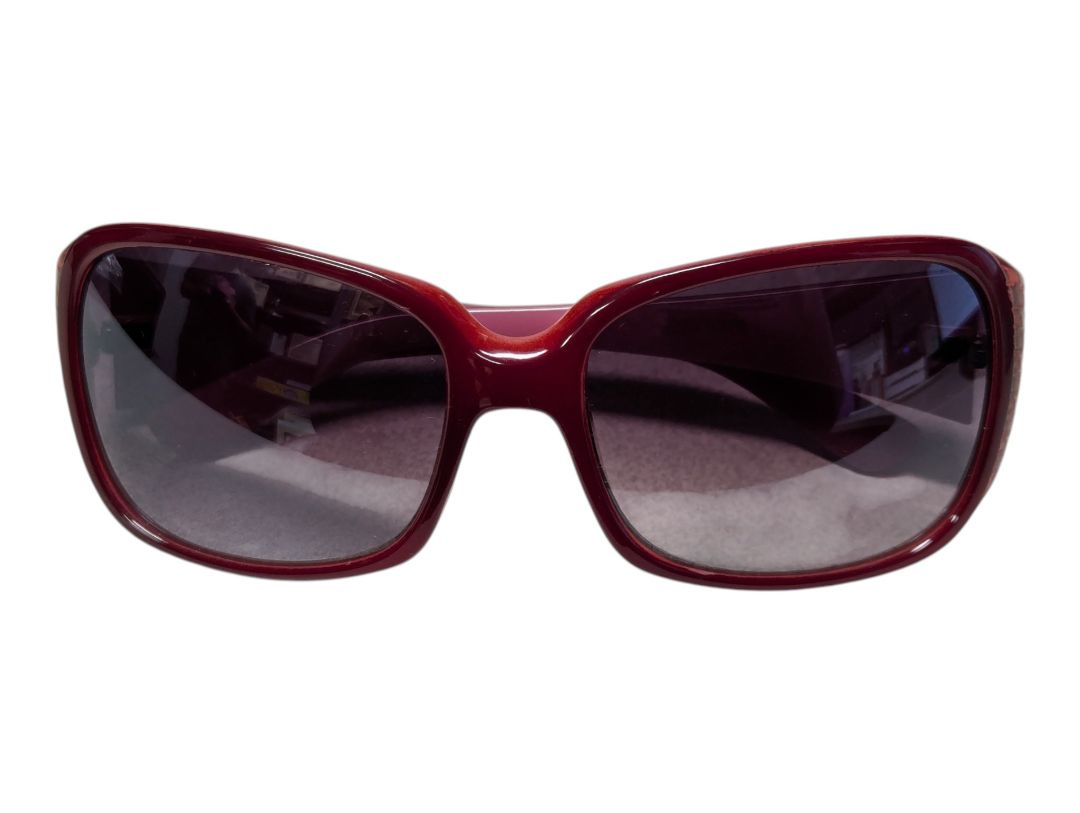Lot of 2 Fashion Sunglasses – Red DG-Style & Floral Rhinestone Frames