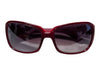 Lot of 2 Fashion Sunglasses – Red DG-Style & Floral Rhinestone Frames