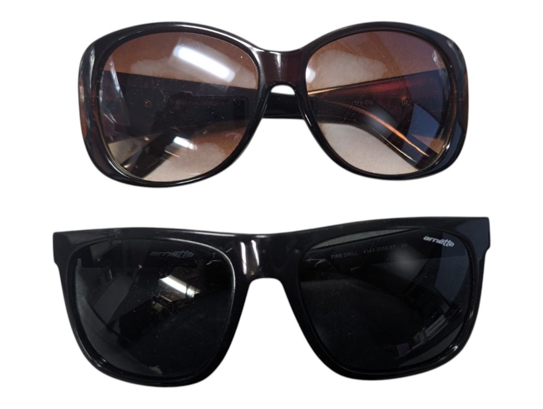 Lot of 2 Marked Arnette & DG Couture Sunglasses