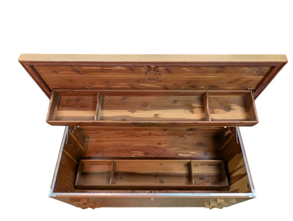 Vintage Cedar Blanket Chest by Hoderich Furniture Co. Ltd. (Made in Canada)