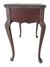 Vintage Gateleg Sewing Cabinet / Drop-Leaf Side Table