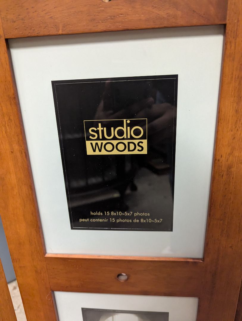 Studio Woods Three-Panel Folding Photo Display Screen