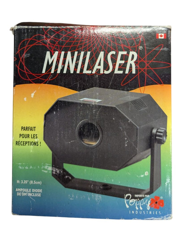 Poppy Industries Mini Laser Party Light Projector