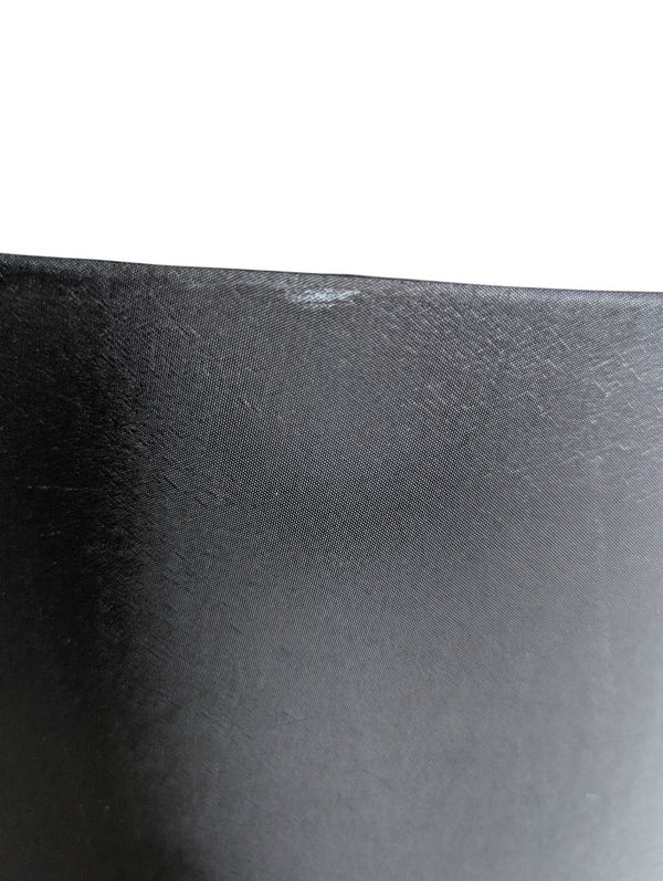 Modern Brushed Nickel Table Lamp with Black Drum Shade