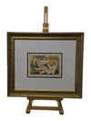 Dubi Arie “King’s Love A” Framed Signed Artist Proof Hand-Coloured Etching Print