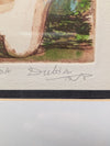 Dubi Arie “King’s Love A” Framed Signed Artist Proof Hand-Coloured Etching Print