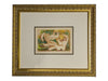 Dubi Arie “King’s Love A” Framed Signed Artist Proof Hand-Coloured Etching Print