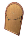Hand-Painted Floral Stained Glass Style Wall Mirror