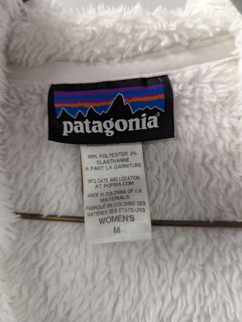 Patagonia Women's Thermal Pro Fleece Jacket - White - Size Medium