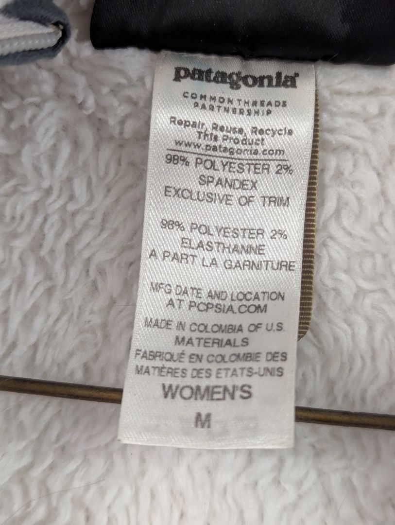 Patagonia Women's Thermal Pro Fleece Jacket - White - Size Medium