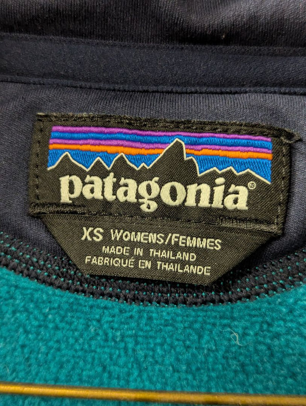 Patagonia Women’s Better Sweater Fleece Vest – Teal & Navy – Size XS