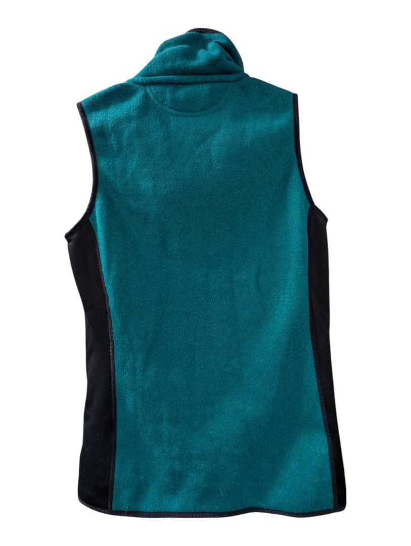 Patagonia Women’s Better Sweater Fleece Vest – Teal & Navy – Size XS