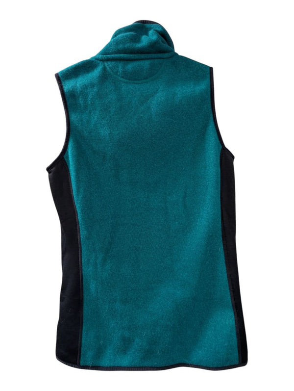 Patagonia Women’s Better Sweater Fleece Vest – Teal & Navy – Size XS