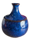 Elsi Bourelius Swedish Stengods Blue Glazed Stoneware Vase