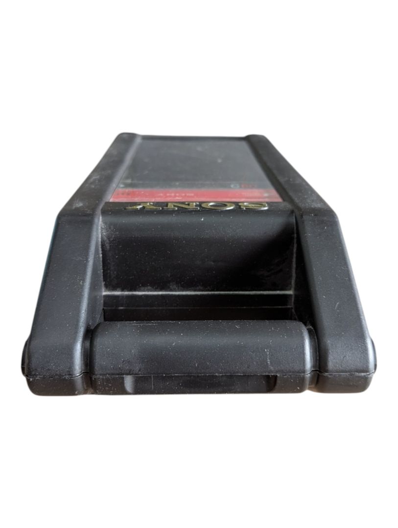 Sony Cassette Tape Storage Case with 4 Audio Cassette Tapes