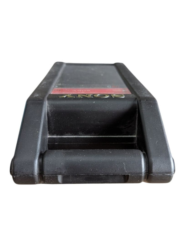 Sony Cassette Tape Storage Case with 4 Audio Cassette Tapes