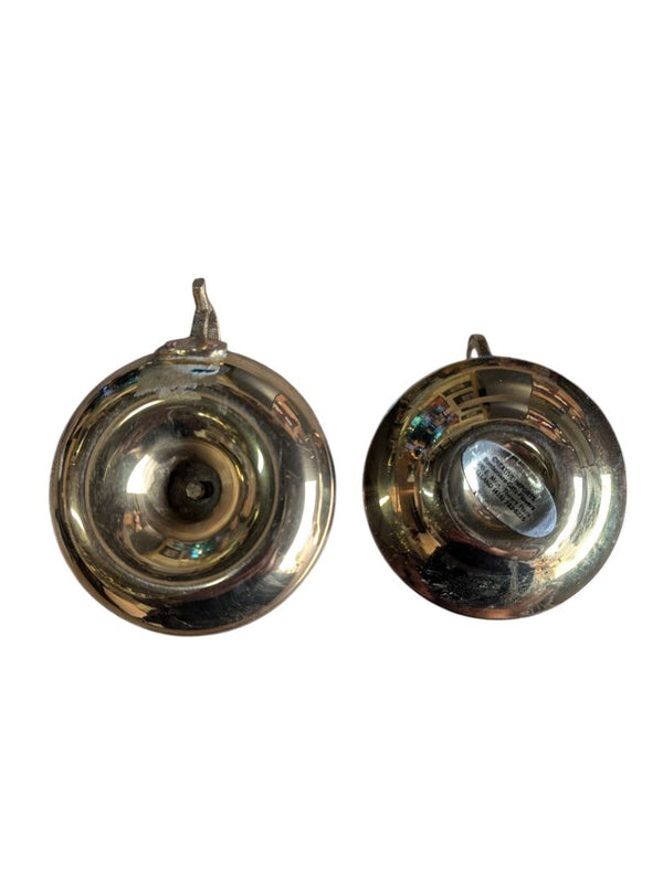 Pair of Vintage Brass Chamberstick Candle Holders
