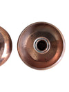 Pair of Vintage Copper Chamberstick Candle Holders