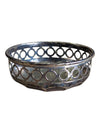 Vintage Pierced Silver-Plated Bon Bon / Nut Bowl