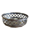 Vintage Pierced Silver-Plated Bon Bon / Nut Bowl