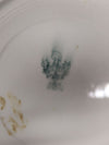 Vinatge Fruit Motif Porcelain Deep Plate with St. Louis Crest Backstamp