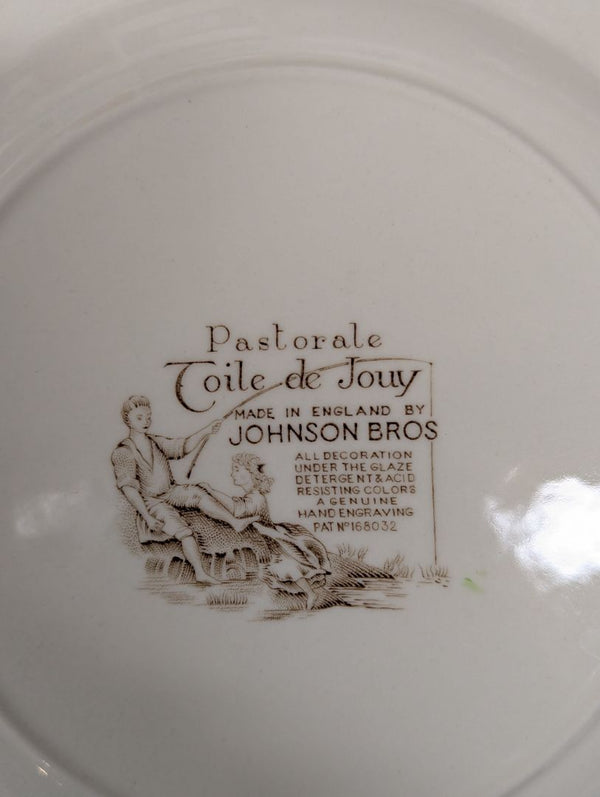 Johnson Bros. "Pastorale – Toile de Jouy" Square Salad Plate