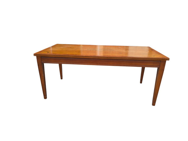 Pair of Matching Vintage Inlaid Wood Occasional Tables