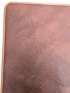 Vintage Cooey Developments Folding Card Table with Faux Leather-Look Vinyl Top