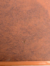Vintage Cooey Developments Folding Card Table with Faux Leather-Look Vinyl Top