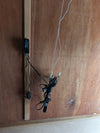 Solid Oak Lighted China Cabinet & Buffet Hutch