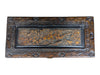 Hand-Carved Floral and Bird Wooden Storage Chest