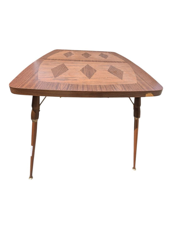 Vintage Mid-Century Modern Extendable Table with Chair