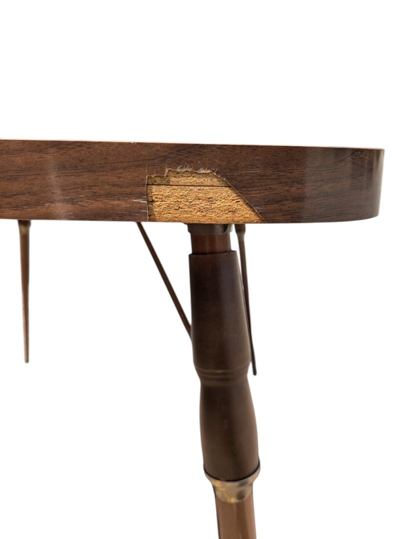 Vintage Mid-Century Modern Extendable Table with Chair