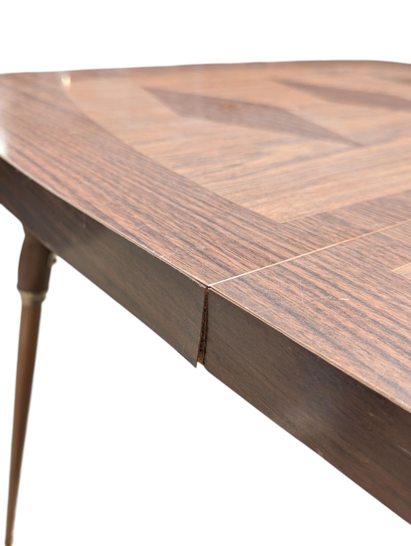 Vintage Mid-Century Modern Extendable Table with Chair