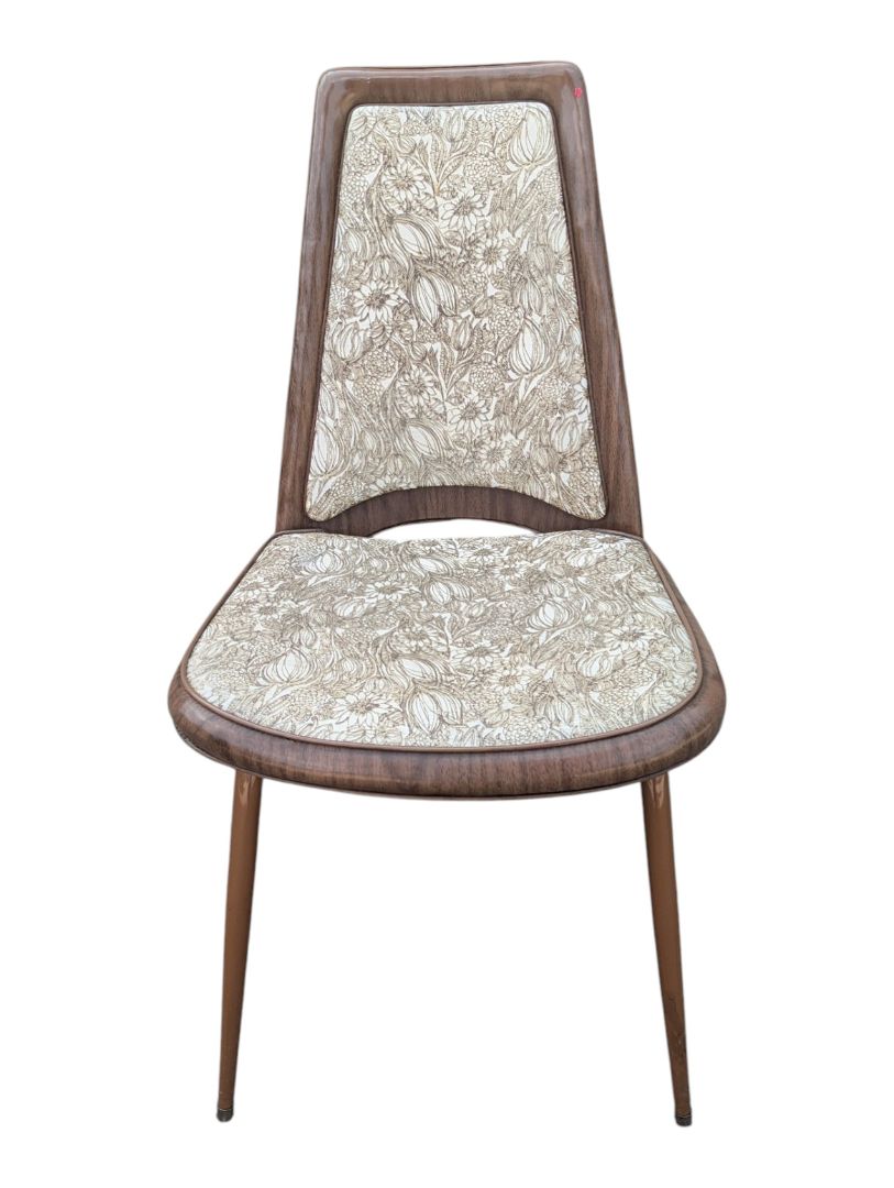 Vintage Mid-Century Modern Extendable Table with Chair