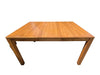 Vintage Oak Extendable Dining Table with 4 Cane-Back Chairs