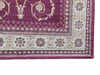 Victory Collection Belgian-Style Burgundy & Cream Area Rug